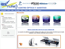 Tablet Screenshot of centrorufo.com